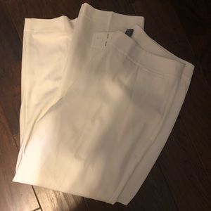 NWOT White dress pants from the Limited sz 18